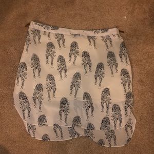 LEOPARD SKIRT